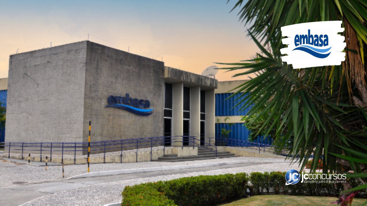 Concurso da Embasa: sede da Empresa Baiana de Águas e Saneamento, em Salvador