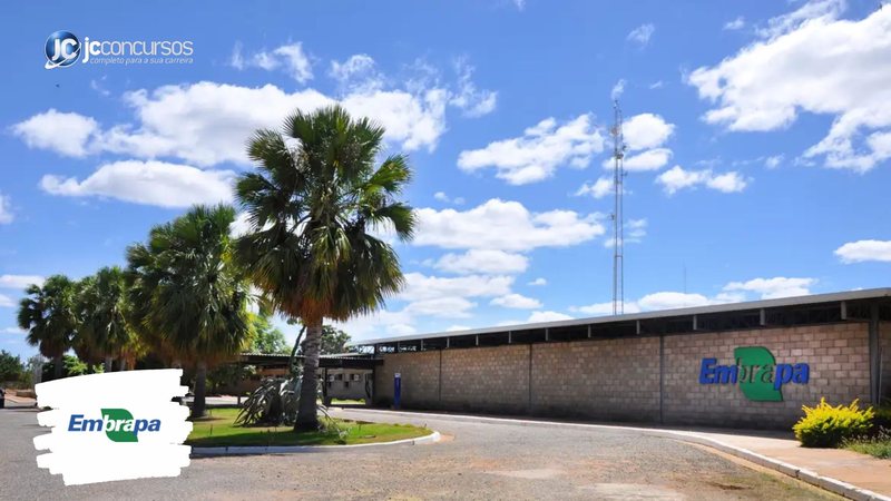 Concurso da Embrapa: fachada de uma das unidades da estatal - Foto: Fernanda Muniz Bez