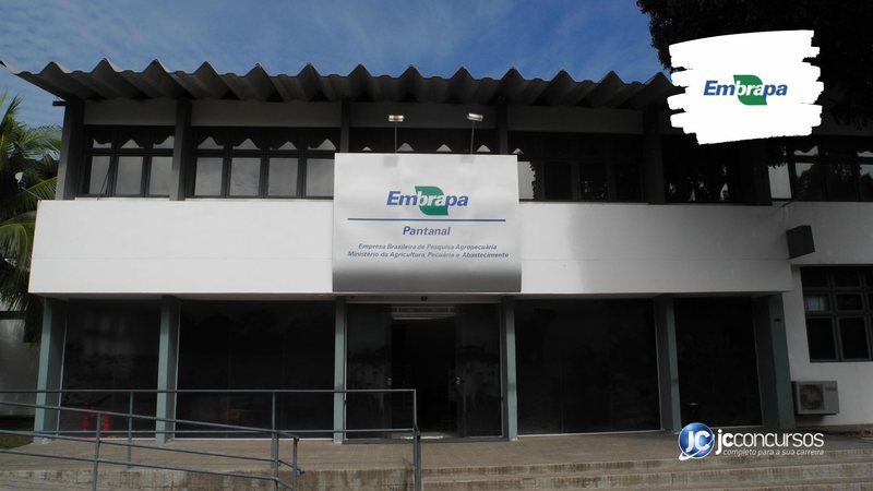 Concurso da Embrapa: fachada de uma das unidades da estatal - Foto: Raquel Brunelli d'Avila
