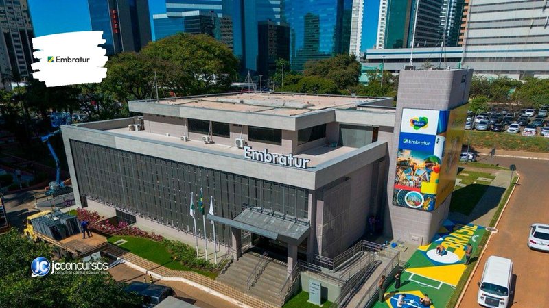 Processo seletivo da Embratur: sede da entidade, em Brasília