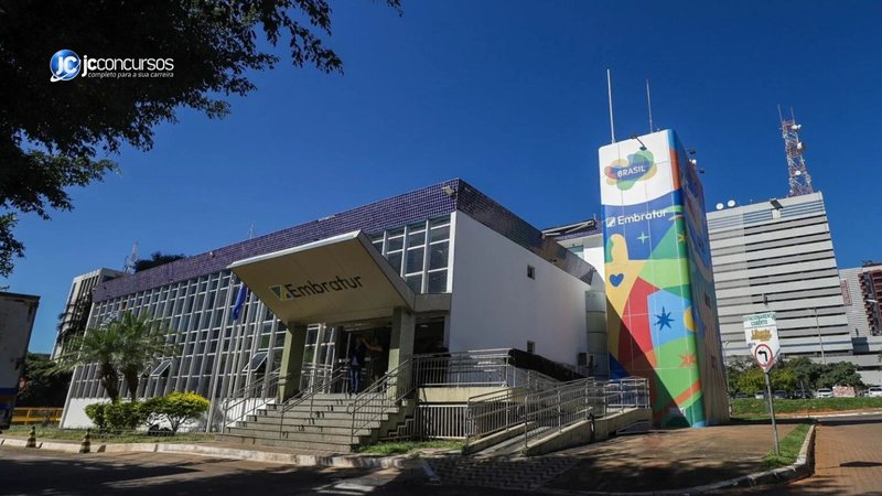 Processo seletivo da Embratur: sede da entidade, em Brasília