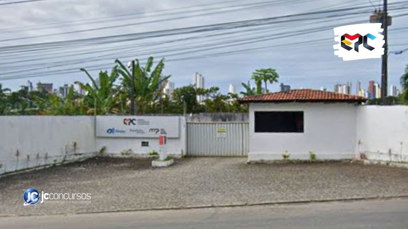 Concurso da EPC: fachada da Empresa Paraibana de Comunicação - Google Street View