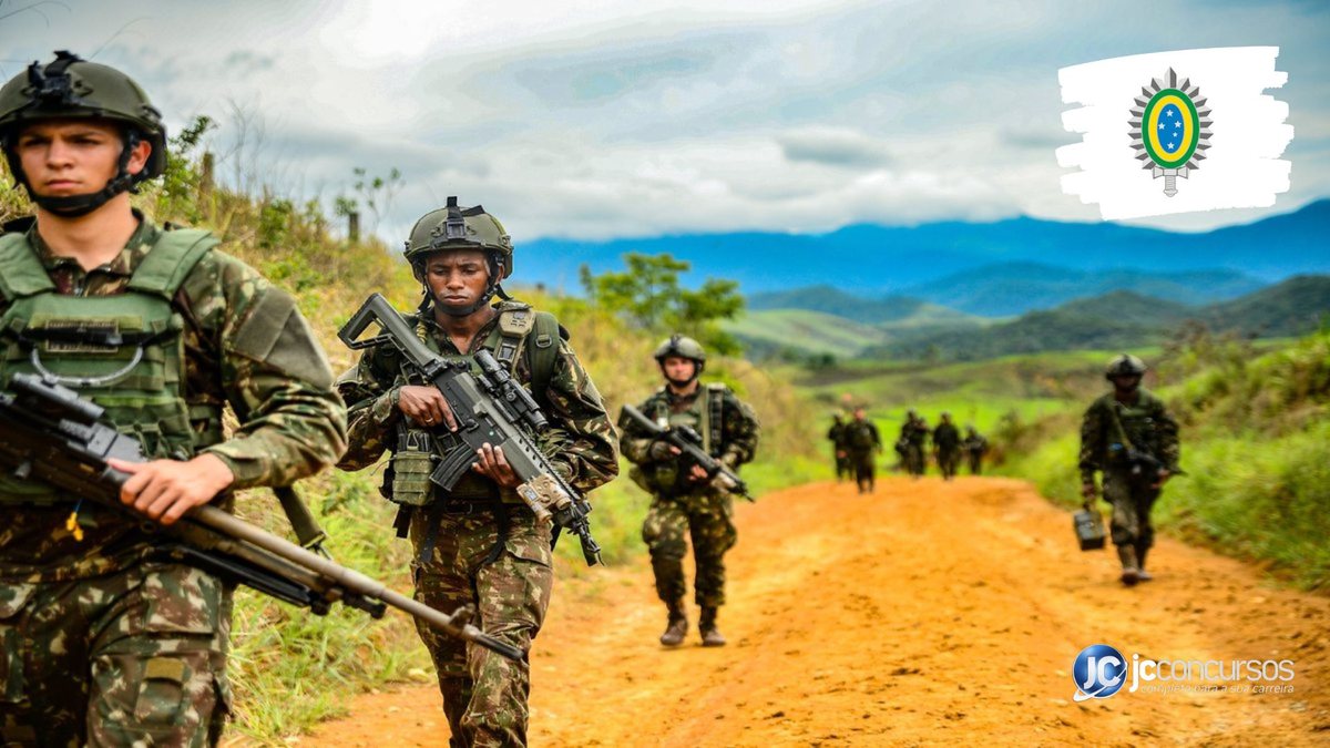 Exército abre concurso com mais de 1 mil vagas para nível médio, Brasil