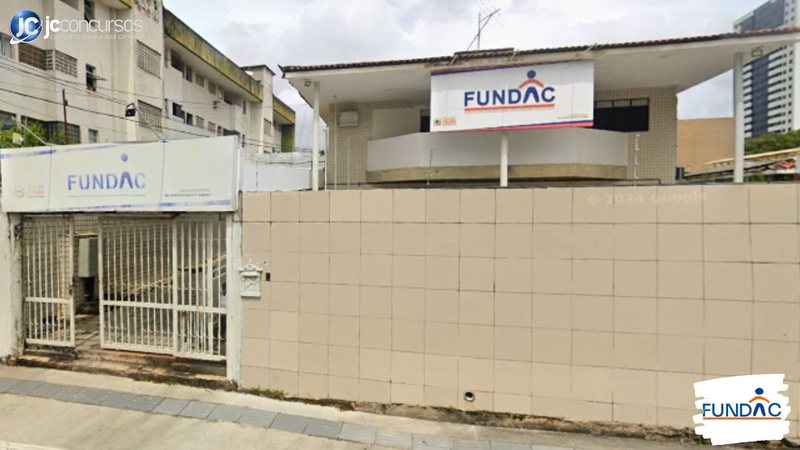 Concurso da Fundac PB: fachada da Fundação de Desenvolvimento da Criança e do Adolescente - Google Street View