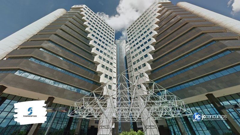 Concurso da Funpresp-Jud: edifício que abriga a sede da entidade, em Brasília - Foto: Google Street View
