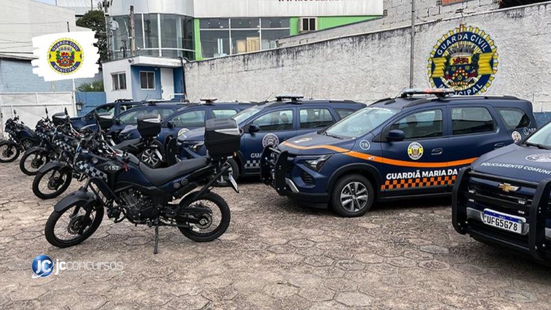 Concurso da GCM de Itupeva: frota da Guarda Civil Municipal