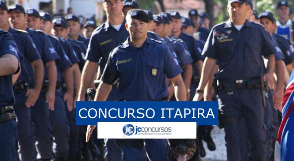 Concurso para guarda de Itapira - Divulgação