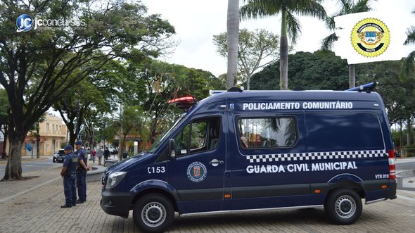 Concurso da Guarda Municipal de Salto: agentes da corporação durante patrulhamento - Foto: Divulgação