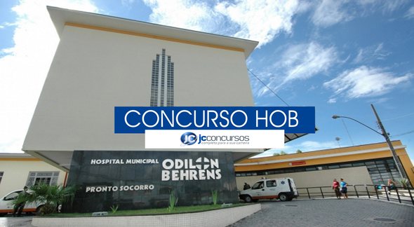 Concurso HOB - Pronto Socorro do Hospital Metropolitano Odilon Behrens - Divulgação