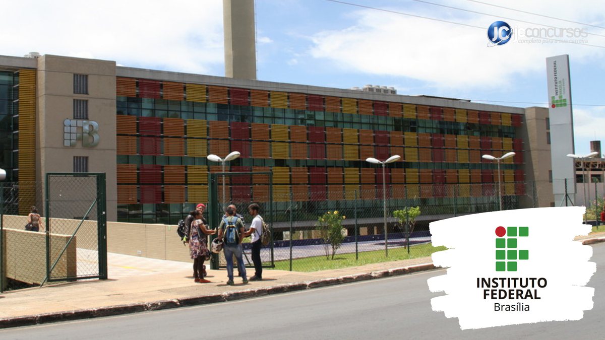 Concurso IFB DF: fachada do Instituto Federal de Educação, Ciência e Tecnologia de Brasília