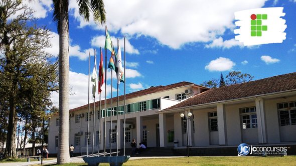 Concurso do IFC: fachada do campus de Camboriú - Divulgação