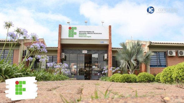 Concurso do IFFar: fachada do campus Santo Augusto, no interior gaúcho - Divulgação