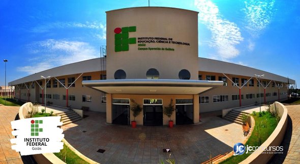 Concurso do IFG: campus do Instituto Federal de Educação, Ciência e Tecnologia de Goiás - Divulgação