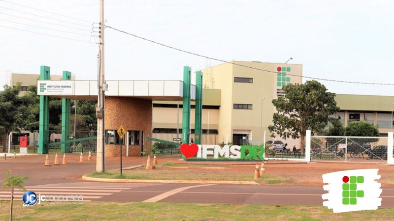 Concurso do IFMS: fachada do Campus Dourados