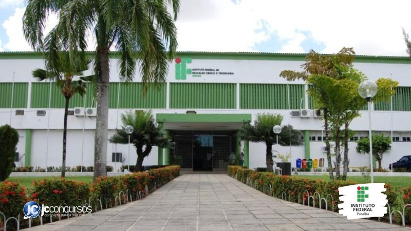 Concurso do IFPB: fachada do campus João Pessoa - Divulgação