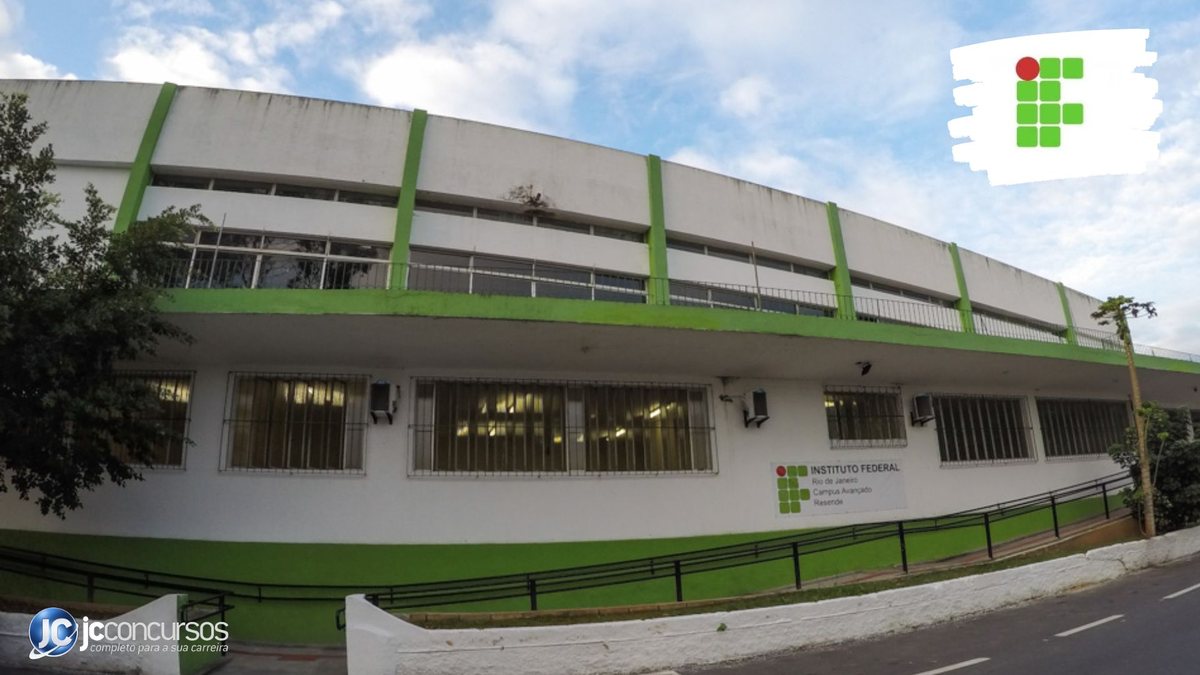 Concurso do IFRJ: fachada do campus de Resende, no Sul-Fluminense - Jenny Faulstich/PMR