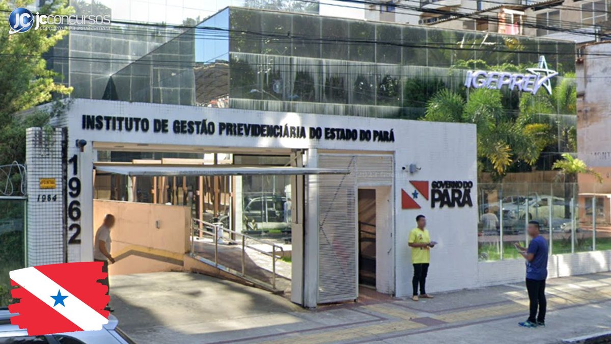 Processo seletivo do IGEPPS PA: fachada da sede do Instituto de Gestão Previdenciária e Proteção Social do Estado do Pará - Google Street View