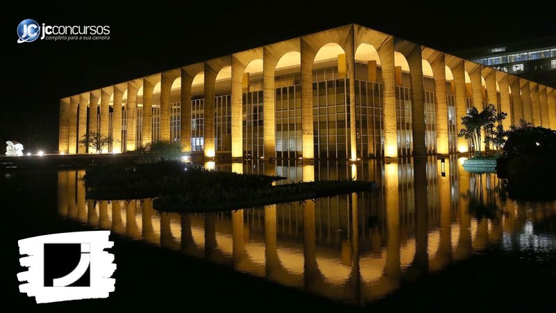 Concurso do Instituto Rio Branco: Palácio Itamaraty, sede do MRE, em Brasília - Foto: Divulgação
