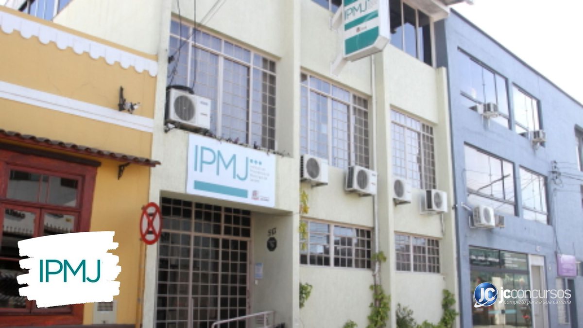 Concurso do IMPJ: fachada do Instituto de Previdência do Município de Jacareí