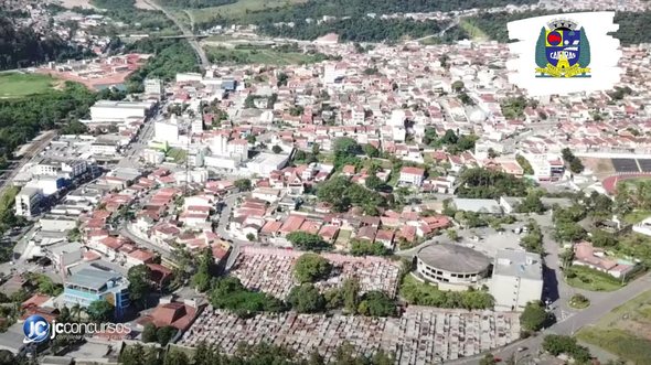 Concurso do Iprem de Caieiras: vista aérea do município - Foto: Divulgação
