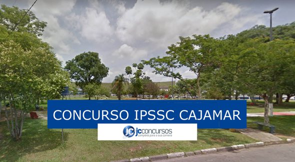 Concurso IPSSC de Cajamar: vista da cidade - Google Street View
