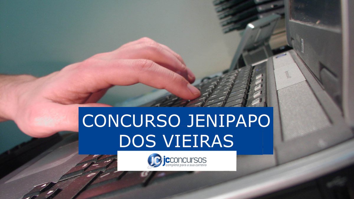 Concurso da Prefeitura Jenipapo dos Vieiras: inscrições pela internet