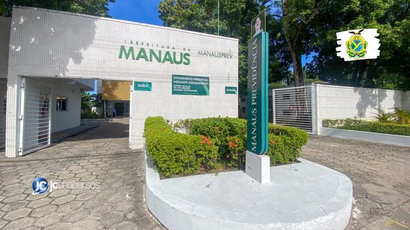 Concurso Manausprev: fachada da sede da Manaus Previdência