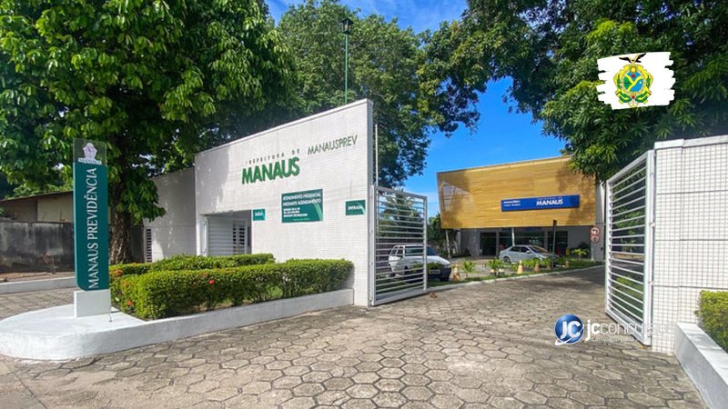 Concurso Manausprev: fachada da sede da Manaus Previdência