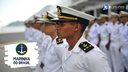 Concurso da Marinha: marinheiros perfilados com uniforme da corporação - Foto: Divulgação
