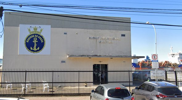 Processo seletivo Marinha Mercante: sede da Delegacia da Capitania dos Portos em Itajaí/SC - Google Street View