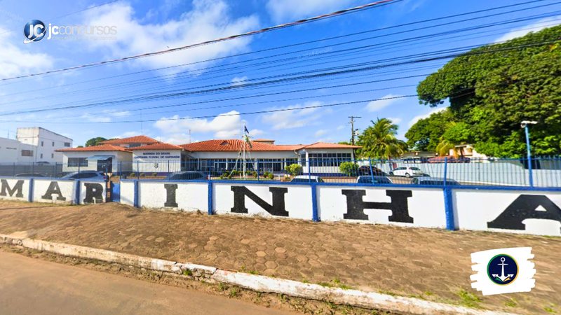 Processo seletivo da Marinha Mercante: fachada da Capitania Fluvial de Santarém - Google Street View
