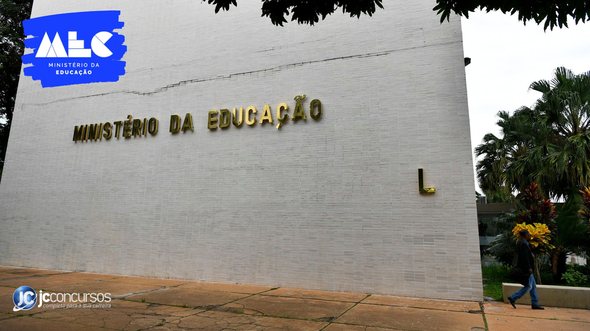 Concurso do MEC: fachada do edifício-sede da pasta, na Esplanada dos Ministérios, em Brasília (DF) - Foto: Geraldo Magela/Agência Senado