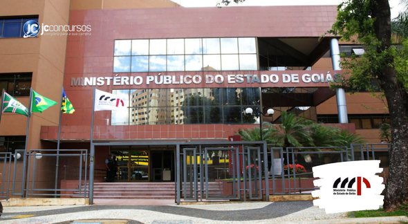 Concurso do MP GO: fachada da sede do órgão, em Goiânia - Foto: Divulgação