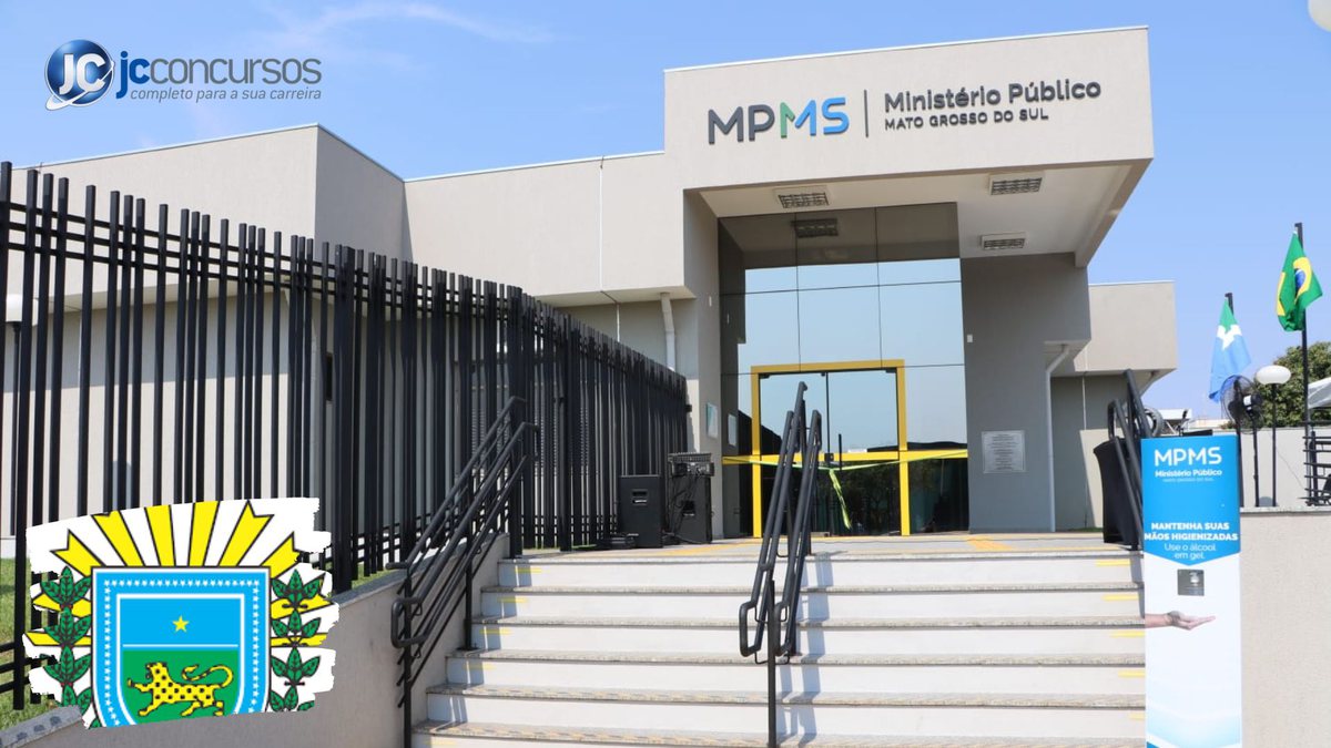 concurso do MP MS: sede do Ministério Público do Estado de Mato Grosso do Sul