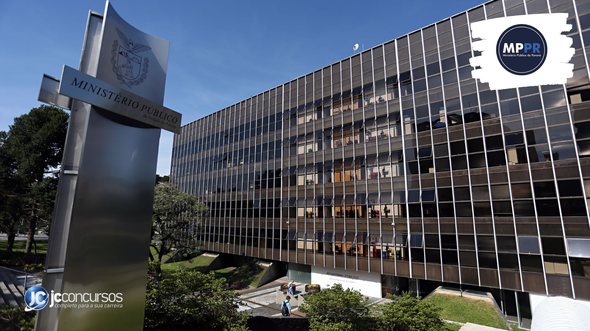 Concurso do MP PR: edifício-sede do órgão, em Curitiba - Foto: Divulgação