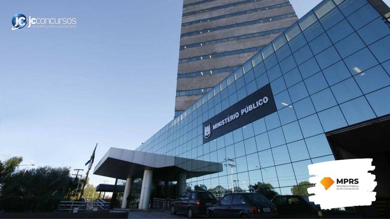 Concurso do MP RS: edifício-sede do órgão, em Porto Alegre