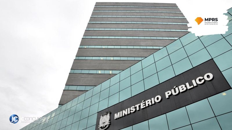 Concurso do MP RS: edifício-sede do órgão, em Porto Alegre - Foto: Divulgação