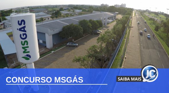 Concurso MSGás: vista aérea da sede da estatal - Divulgação
