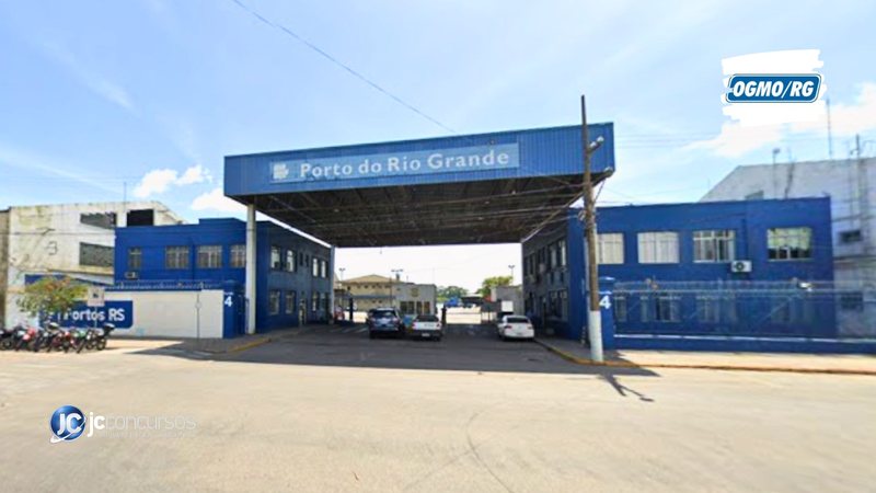 Processo seletivo do OGMO Rio Grande: fachada do Porto