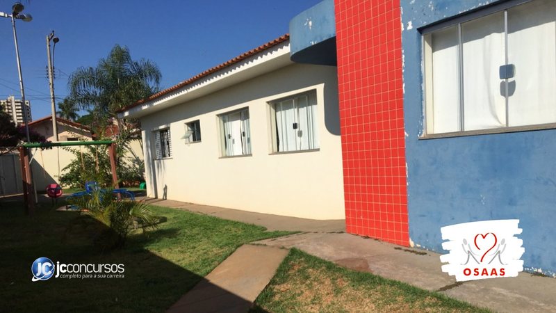 Processo seletivo da OSAAS de Macatuba: sede da Casa Abrigo Nosso Lar