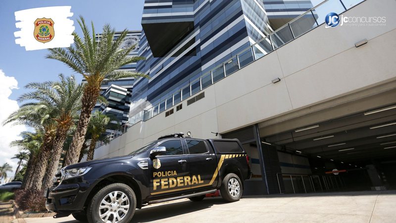 Concurso da PF: edifício-sede da corporação, em Brasília