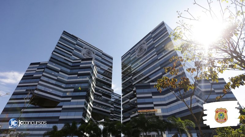 Concurso da PF: edifício-sede da corporação, em Brasília
