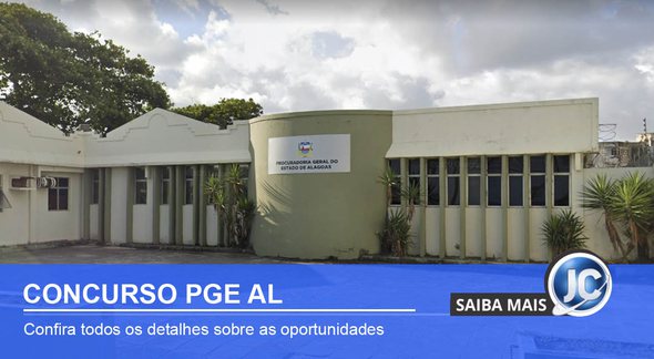 Concurso PGE AL: sede da PGE AL - Divulgação
