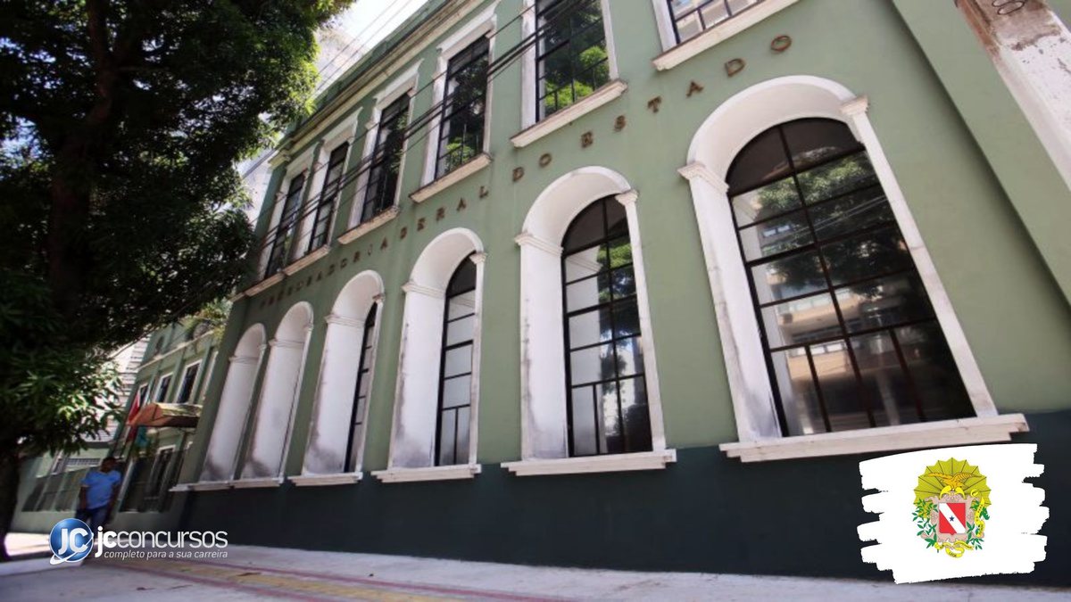 Concurso da PGE PA: fachada do edifício-sede do órgão, em Belém - Divulgação