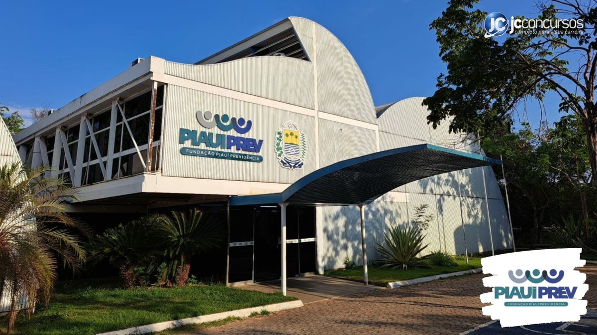 Concurso da PiauíPrev: sede da fundação, em Teresina
