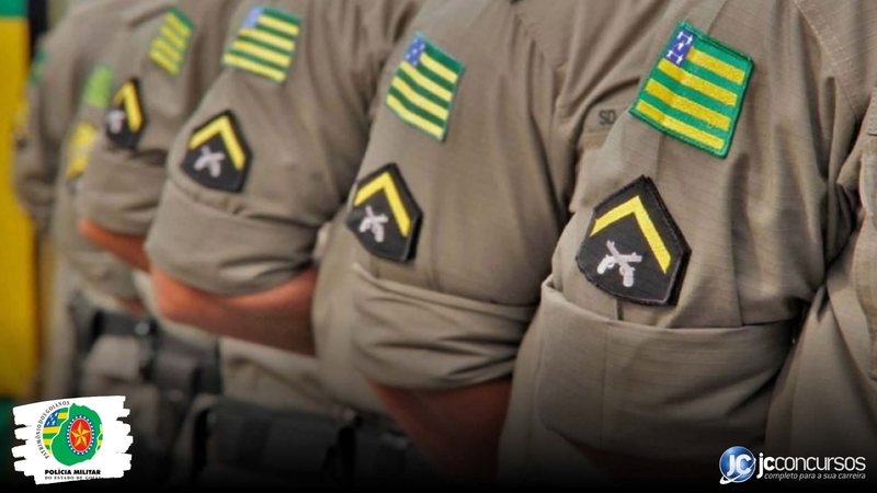 Concurso da PM GO: soldados da Polícia Militar do Estado de Goiás - Divulgação