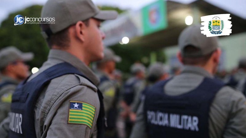 Concurso da PM PI: soldados da Polícia Militar do Estado do Piauí