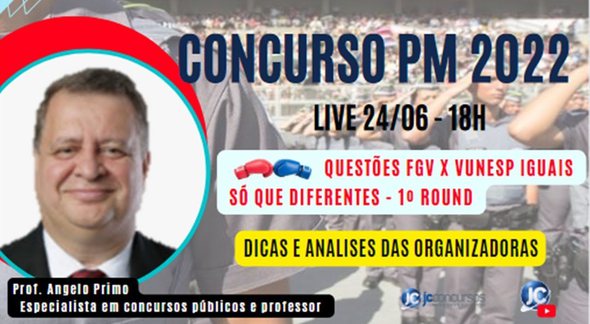 Concurso PM SP Soldado 2022 - Divulgação