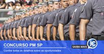 Concurso PM SP para soldado - Divulgação