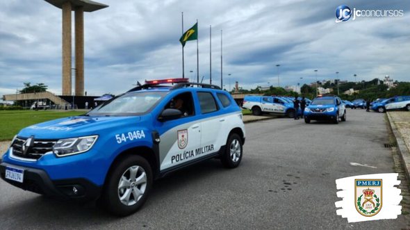 Processo seletivo da PME RJ: viatura da Polícia Militar do Rio de Janeiro - Divulgação